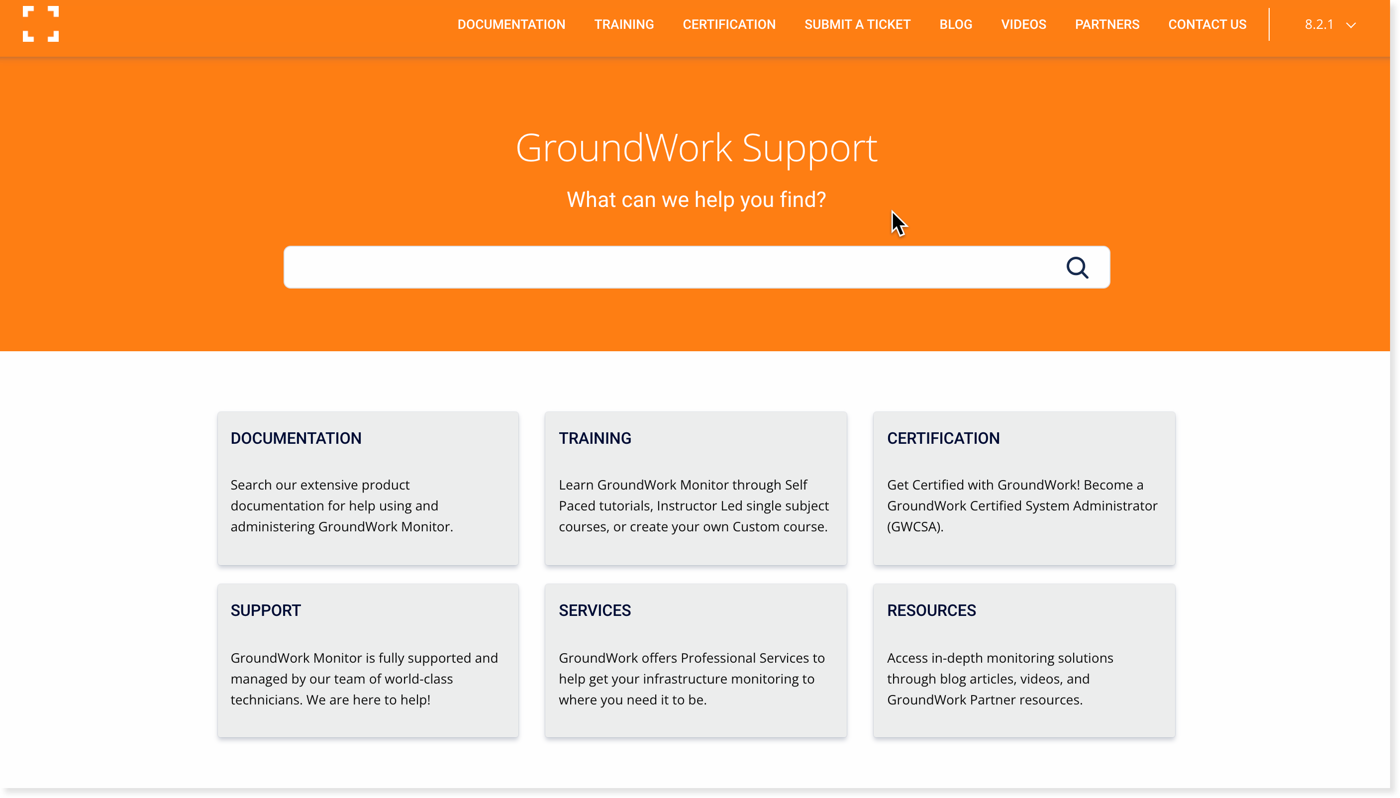 GroundWork Support